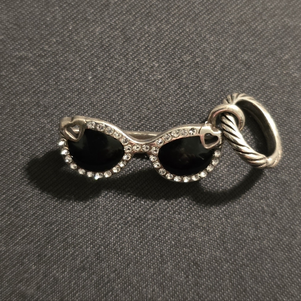 Brighton Black and Silver Sunglasses Charm